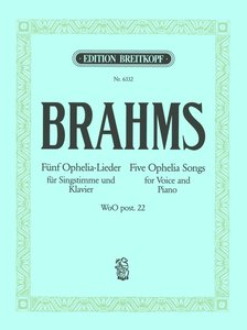 Fünf Ophelia-Lieder WoO post. 22