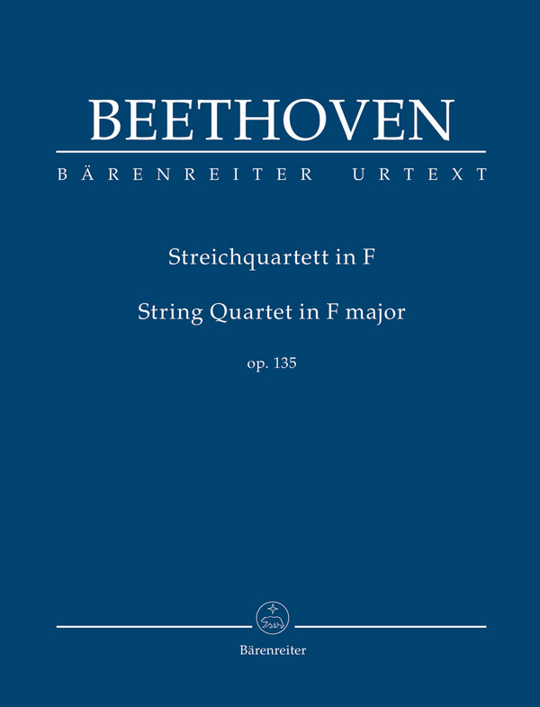 Streichquartett in F op. 135