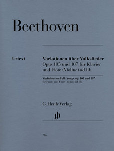 Variationen über Volkslieder op. 105 und op. 107