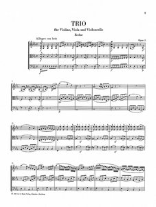 Streichtrios und Streichduo, Abteilung VI Band 6