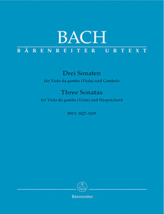 3 Sonaten BWV 1027-1029