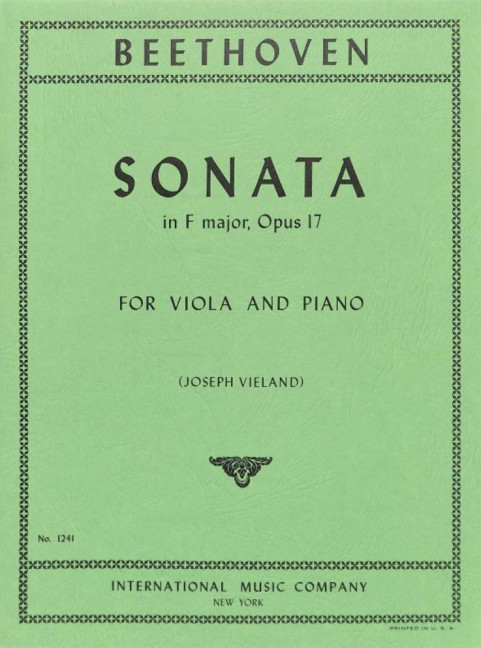 Sonate op. 17