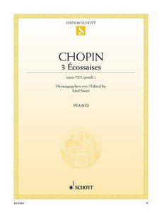 3 Ecossaises op. 72 Nr. 3 (posth.)