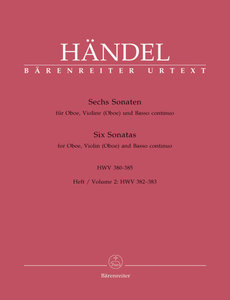 6 Sonaten Heft 2: HWV382, 383