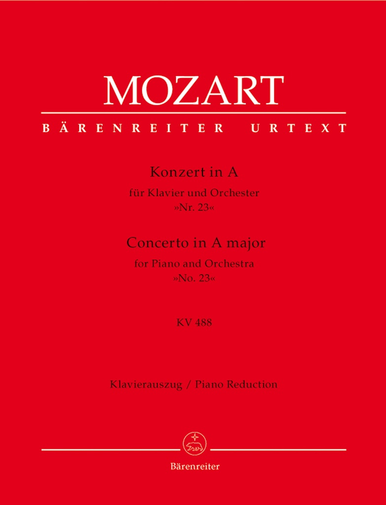 Klavierkonzert Nr. 23 A-Dur KV 488