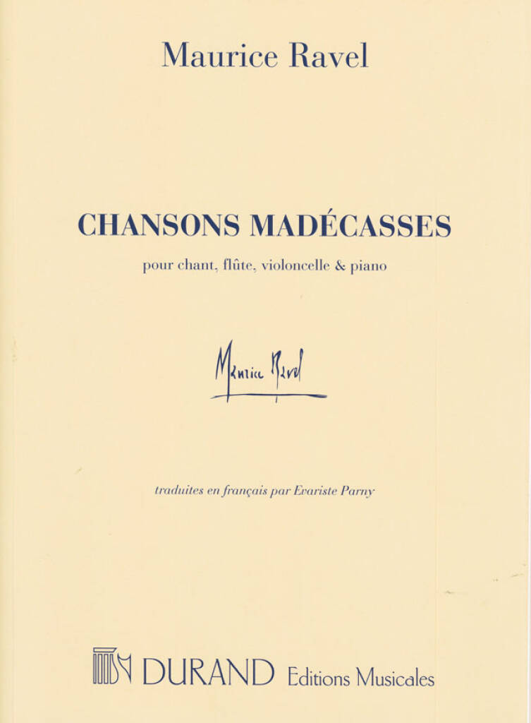 Chansons Madecasses