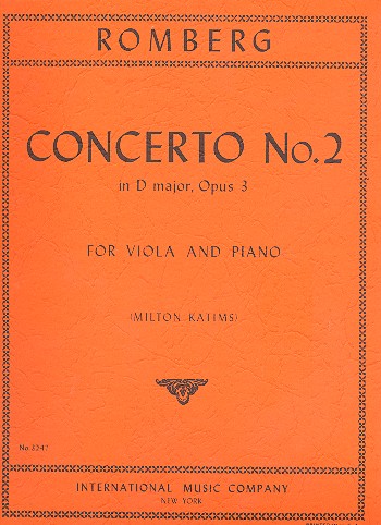 Konzert No 2 D-Dur op. 3