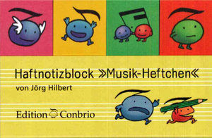 Haftnotizblock "Musik-Heftchen"