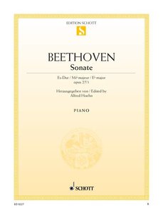 Sonate Es-Dur op. 27 Nr. 1 (Fantasie)