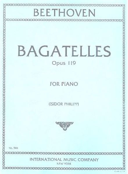 Bagatelles op. 119