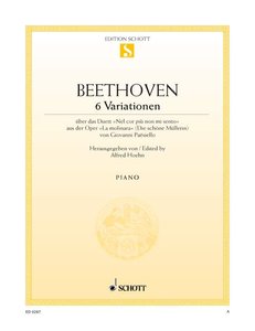6 Variationen über das Duett "Nel cor piu non mi sento" aus der Oper "Die schöne Müllerin"