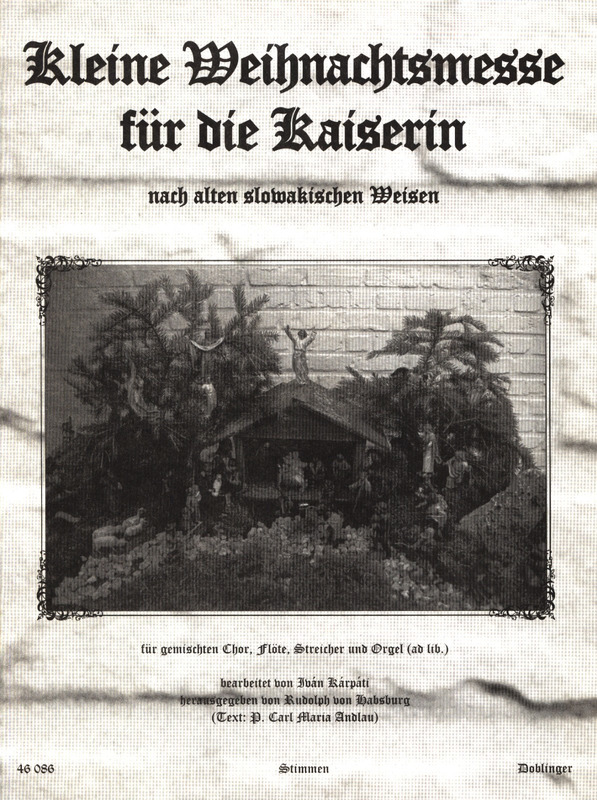 Kleine Weihnachtsmesse für die Kaiserin