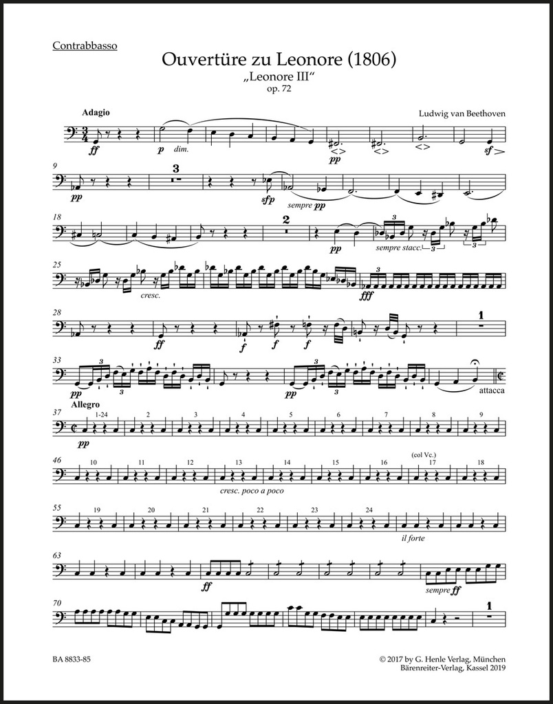 Leonore-Ouvertüre Nr. 3 op. 72