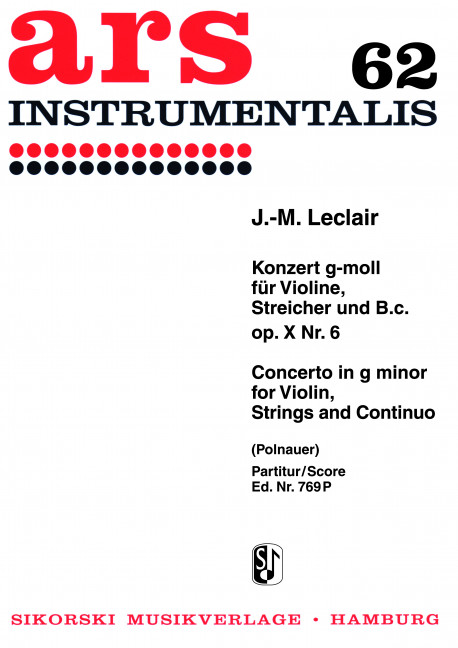 Konzeret g-moll op. 10/6