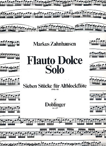 Flauto dolce solo