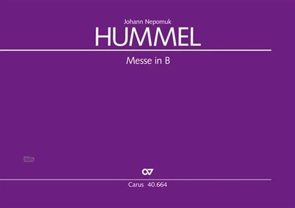 Messe in B, op. 77