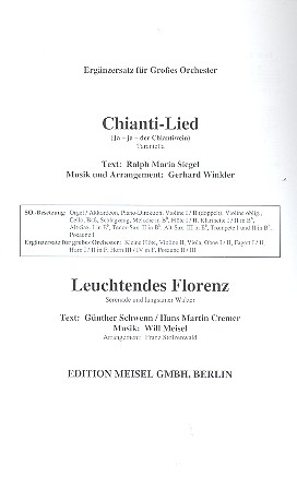 Chianti-Lied und Leuchtendes Florenz