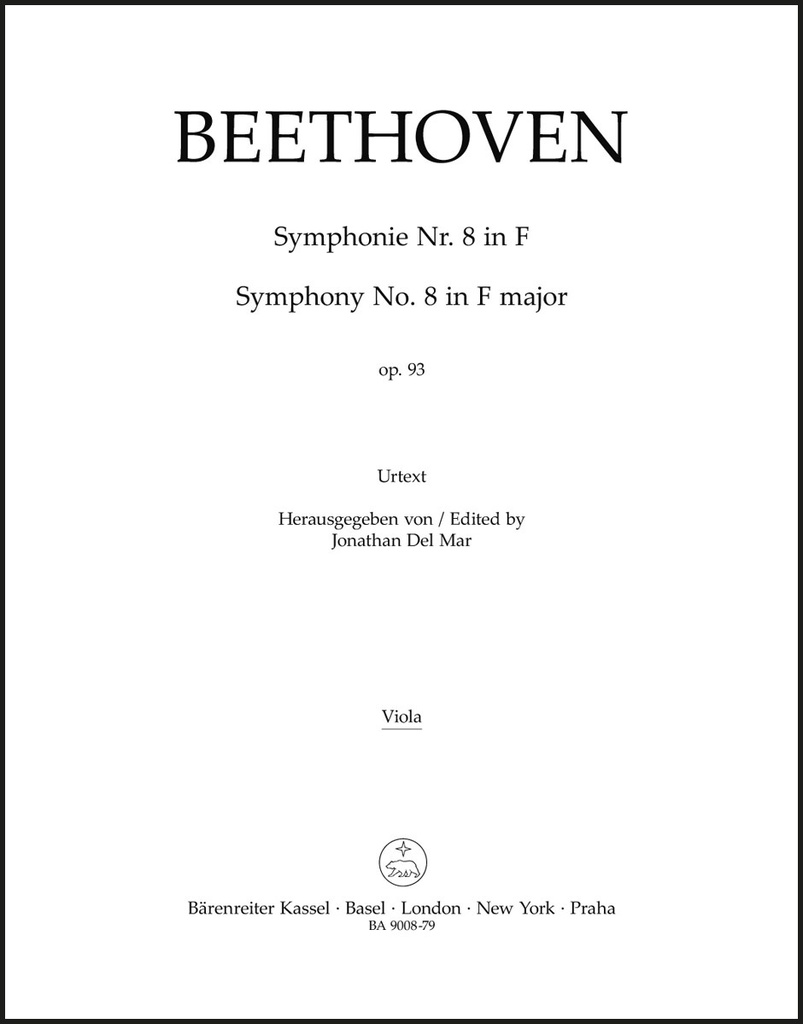 Sinfonie Nr. 8 F-Dur op. 93