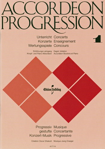 Accordeon Progression 1 - Leicht