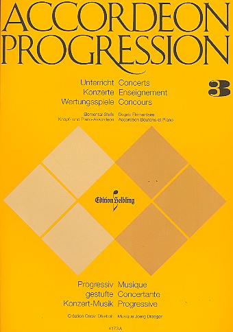 Accordeon Progression 3 - Elementarstufe