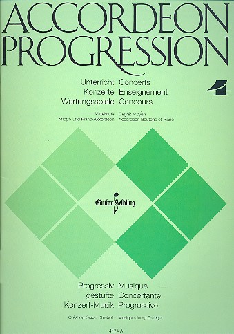 Accordeon Progression 4 - Mittelstufe