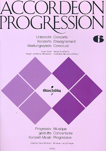 Accordeon Progression Band 6 Kunststufe