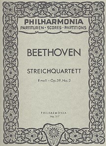 Streichquartett e-moll op. 59/2
