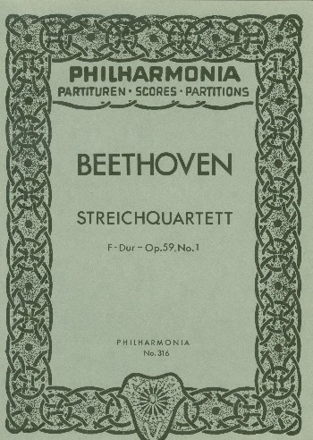 Streichquartett F-Dur op. 59 / 1