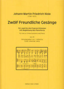 Zwölf freundliche Gesänge, op. 43