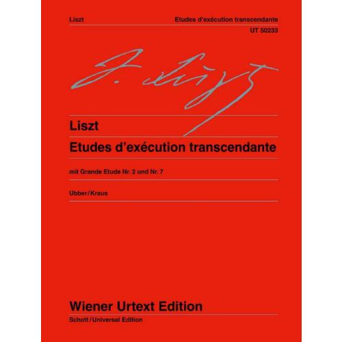 Etudes d'execution transcendante