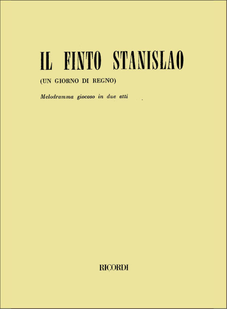 Il Finto Stanislao