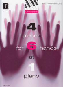 4 Pieces for 6 Hands at 1 Piano