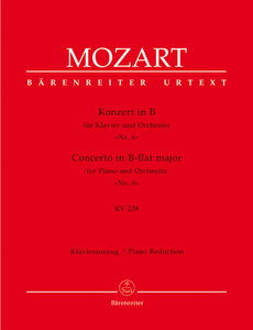 Klavierkonzert Nr. 6 B-Dur KV 238