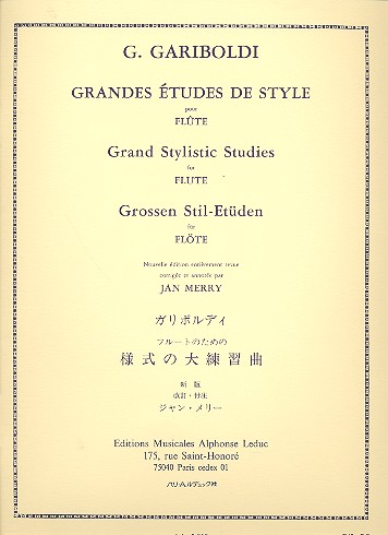 Grandes Etudes De Style op. 134