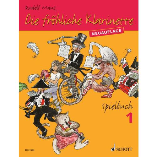 Die fröhliche Klarinette Band 1 - Spielbuch - Neuausgabe