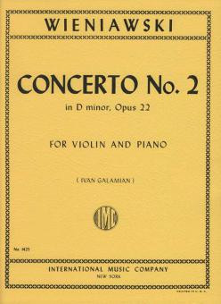 Konzert Nr. 2 d-moll op. 22