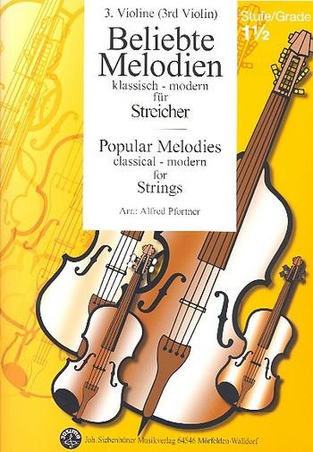 Beliebte Melodien Band 2 (Stufe 1 1/2) Violine 3