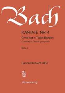Christ lag in Todesbanden, BWV 4