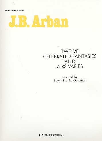 12 Celebrated Fantasies and Airs Varies
