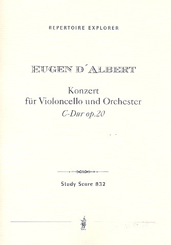 Concert C-Dur für Violoncello und Orchester op. 20