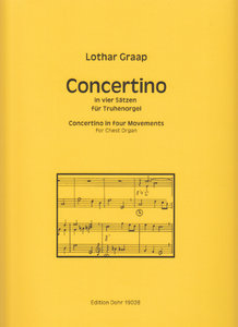 Concertino in vier Sätzen für Truhenorgel (2019)