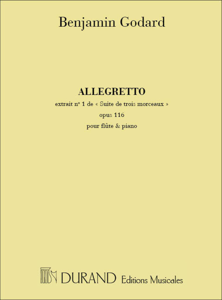 Allegretto op. 116/1 (aus Suite de trois morceaux)