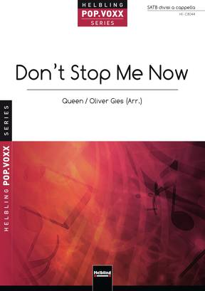 Don't stop me now