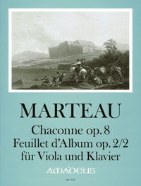 Chaconne op. 8 / Feuillet d' Album op. 2/2