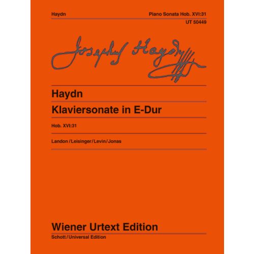 Klaviersonate E-Dur Hob. XVI:31