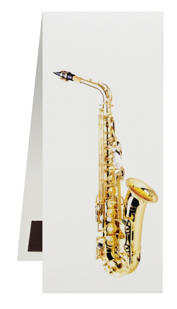 Lesezeichen Saxophon