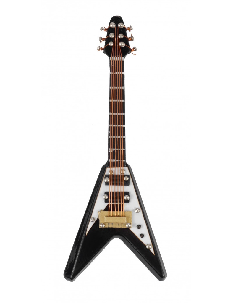 E-Gitarre Flying V magnetisch