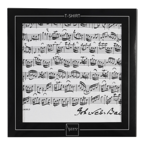 T-Shirt Bach weiß - Medium