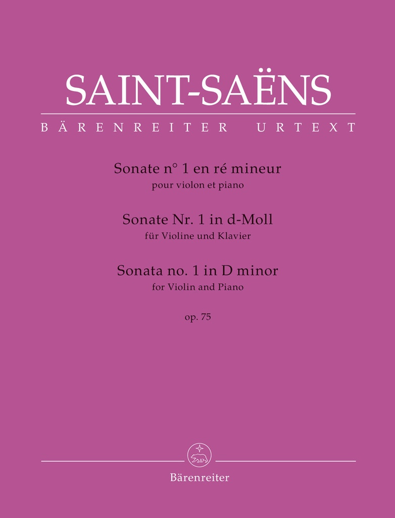 Sonate Nr. 1 d-moll op. 75