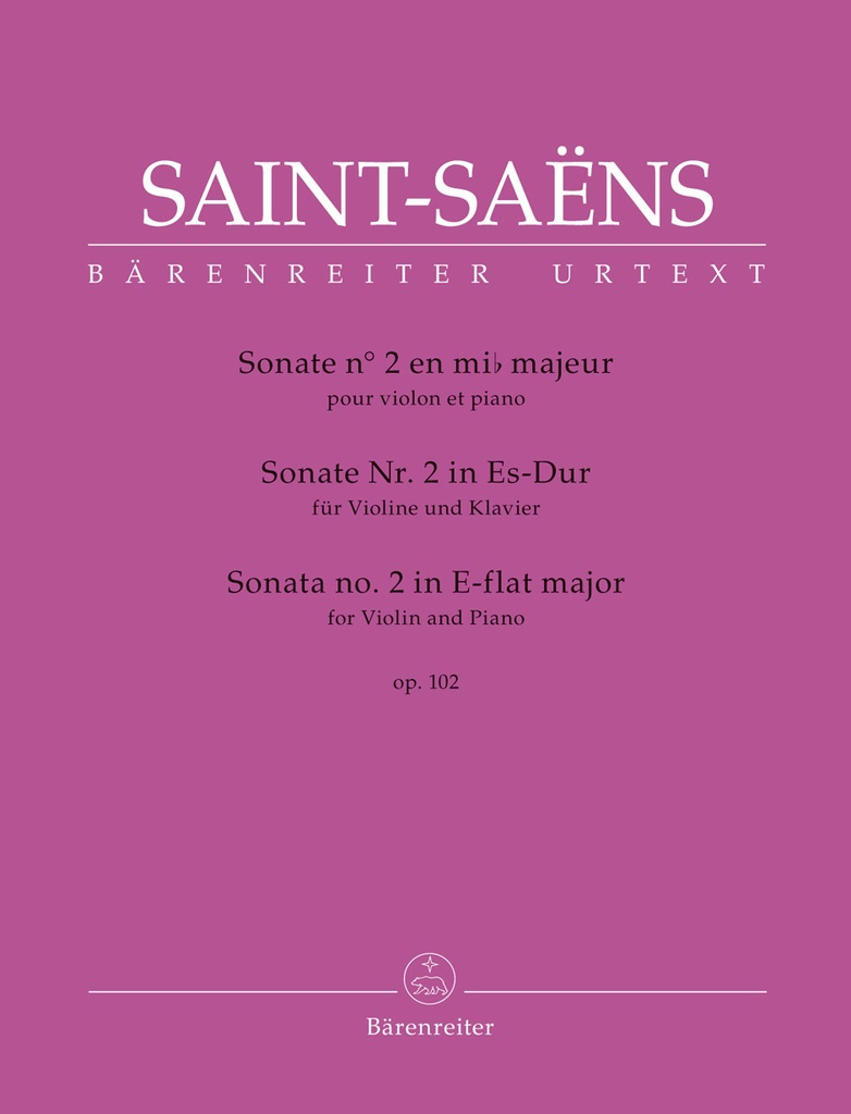 Sonate Nr. 2 Es-Dur op. 102
